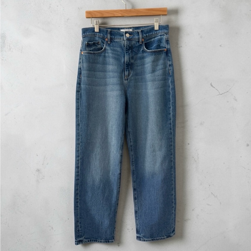 Ann Taylor LOFT High-Waist Straight Mom Jeans! Size 8! - Picture 2 of 6